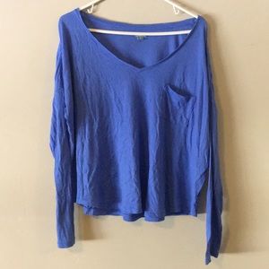 Knit-like comfy/cozy long sleeve
